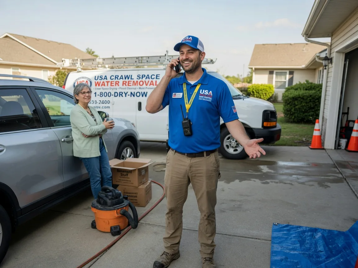 Crawl Space Water Removal Bluffton, AR FAQs